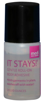 Easy Roll-On Skin Adhesive  Keeps Clothing in Place - Body Glue