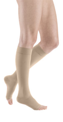 Medi USA Mediven Plus Thigh High 30-40 mmHg Compression Stockings w/  Silicone Top Band Closed