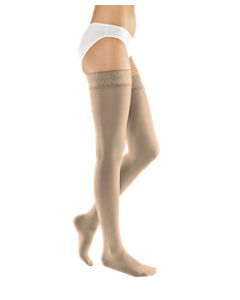 Plus Grade 1 Thigh Length Compression Sock with Band