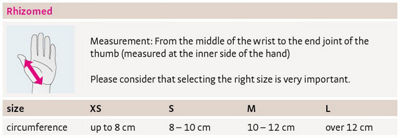 Rhizomed thumb support | medi online shop