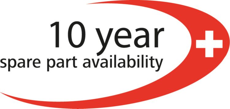 10 year spare part availability, logo