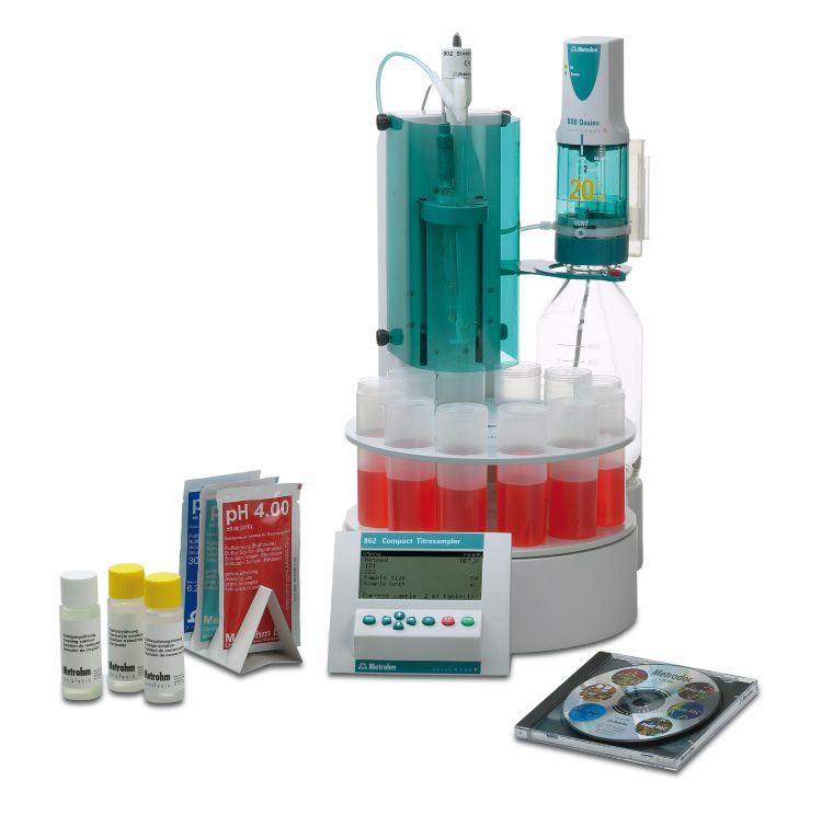 862 Food/Beverage Compact Titrosampler