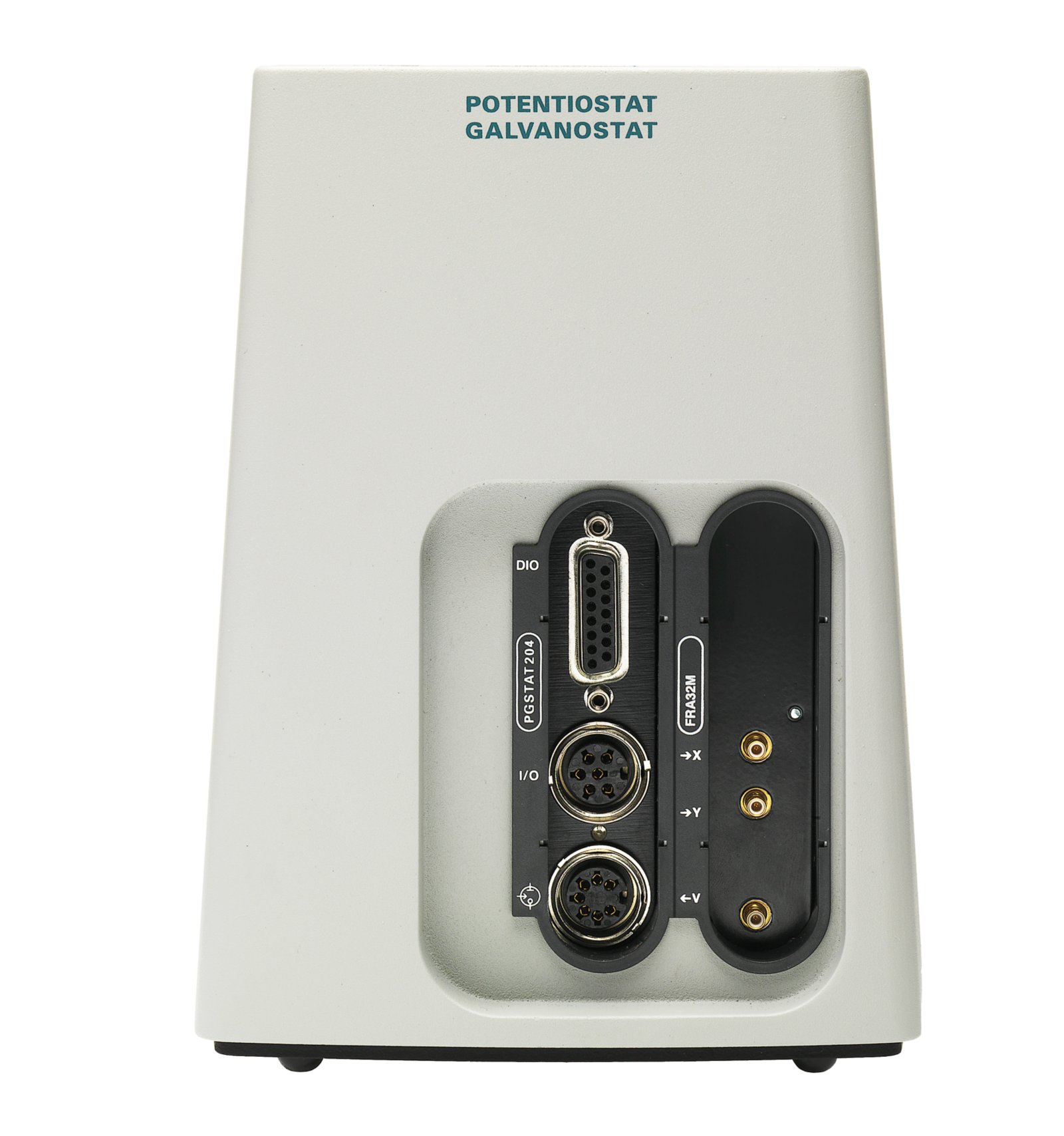 The Metrohm Autolab PGSTAT204, equipped with the FRA32M module.