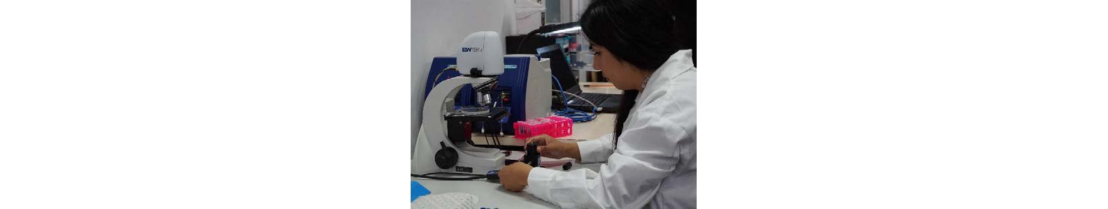 BWTek i-Raman Plus 785 in use at a customer's side.