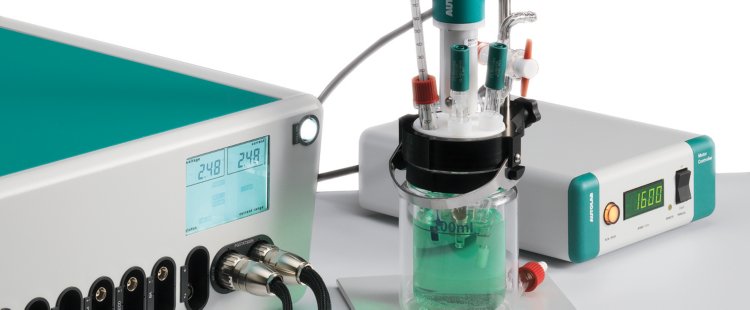 Instrumentation for CV analysis of catalysts from Metrohm Autolab.