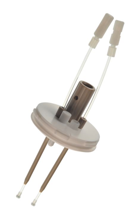 Titration head for KFT with reinforced tips (P&P)