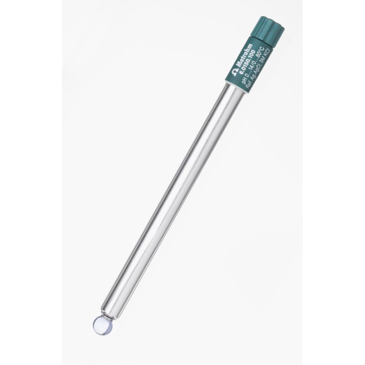 Separate pH glass electrode