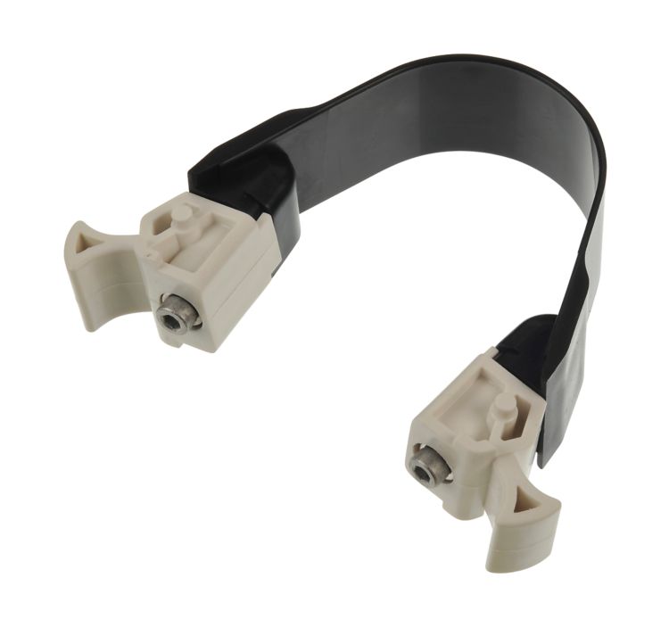 Press clamp, white, for "Peristaltic" pump module