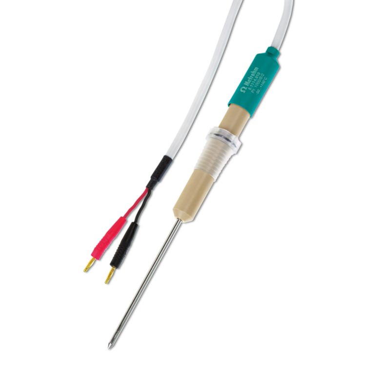 Pt1000 temperature sensor made of stainless steel Metrohm