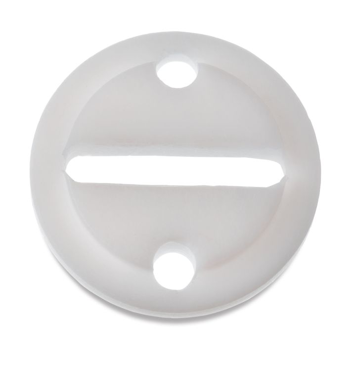 Supporting ring for SPE electrode shaft