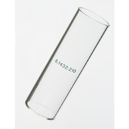 Sample beaker, clear glass, 75 mL, 1 piece