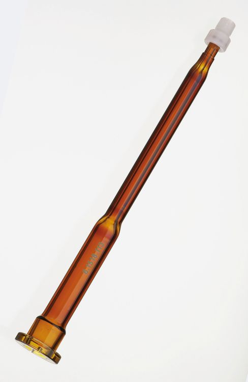 Glass cylinder 1 mL / amber glass