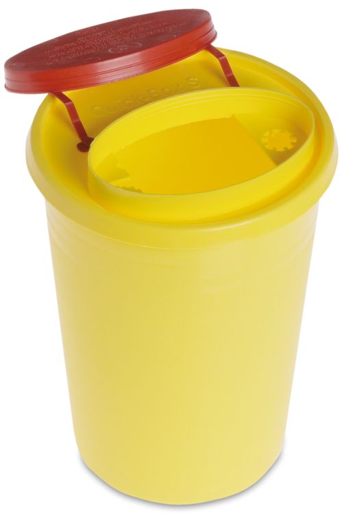 Collection container for Soliprep