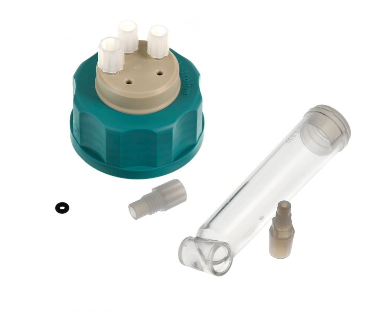 Bottle attachment GL 45 for level sensor
