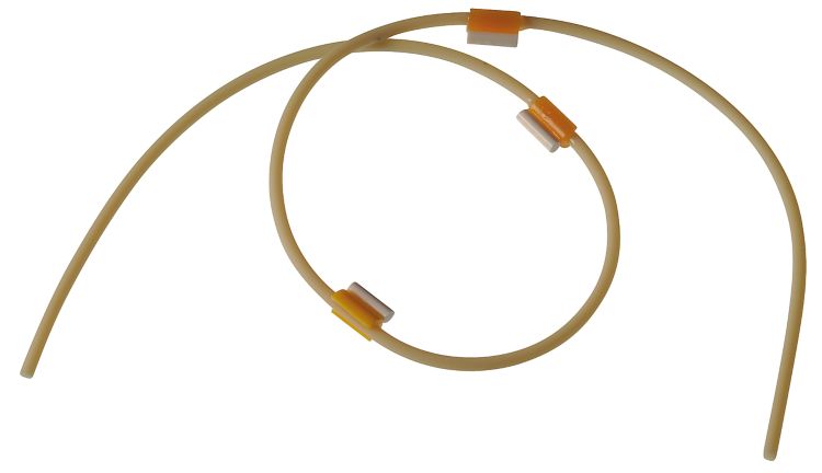 Tubo di pompaggio PharMed® (arancio/giallo) 3 tappi