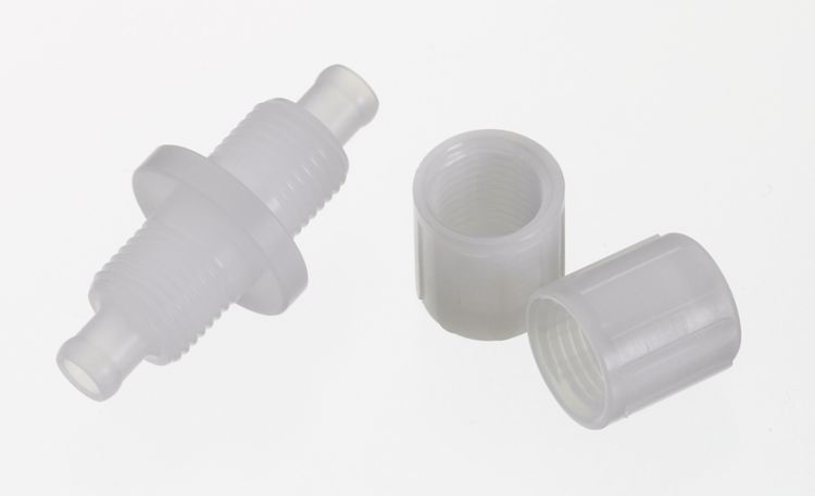PVDF connection nipple