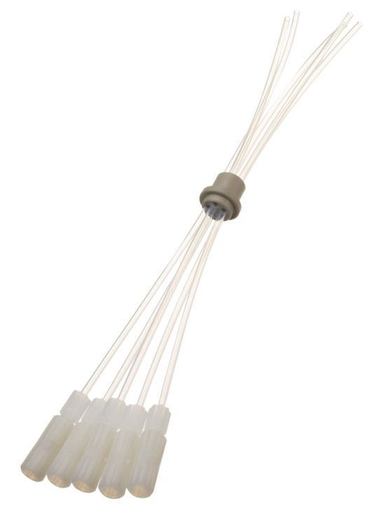 Five-way M6 tubing connector for canister