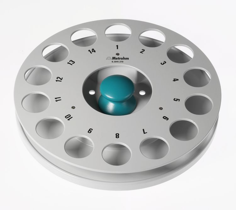 Sample rack, 14 x 200 mL, (PVC)