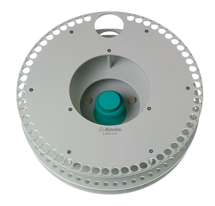 Sample rack, 56 x 11 mL and 1 x 250 mL (PVC)