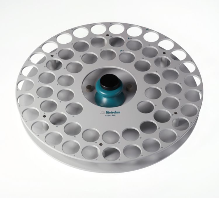 Sample rack, 59 x 120 mL, (PVC)