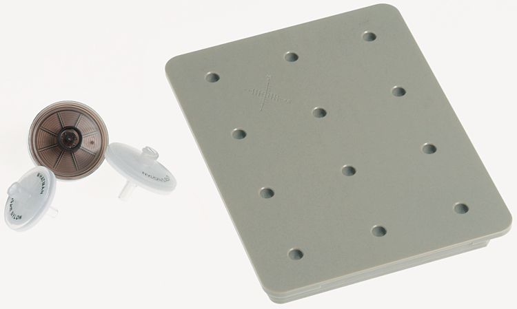 Insert for 12x30 mm syringe filters for Soliprep Sample rack