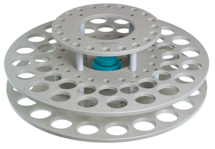Sample rack, 20 x 120 mL, (PP)