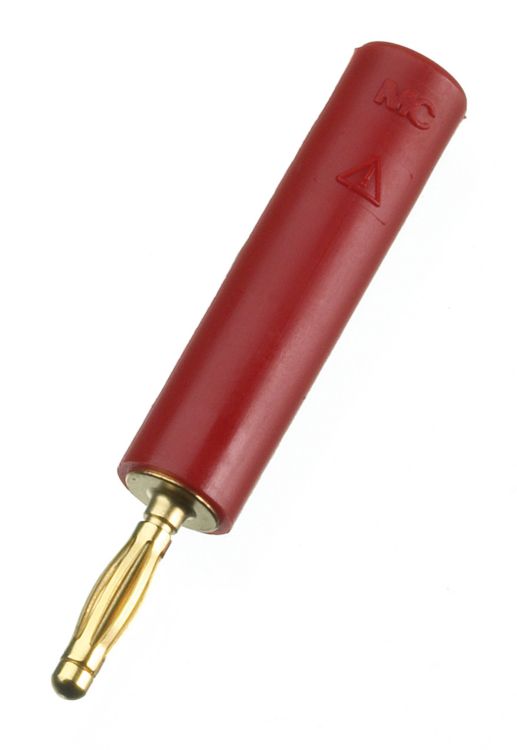 Adattatore rosso spina 2 mm / presa 4 mm (per 826/827)
