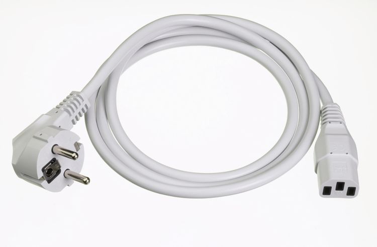 StarTech.com C13 Power Cord - Schuko CEE7 to 2x C13 - 2 m, 2