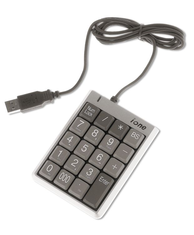 Numerical USB keypad