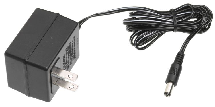 Bloque de alimentación con enchufe US 120V/6V DC