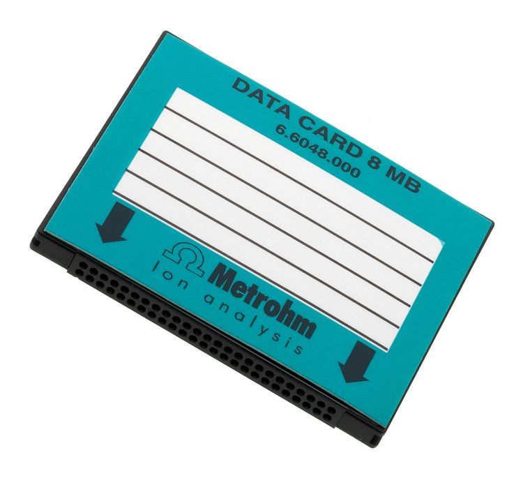 CompactFlash card 32 MB Metrohm