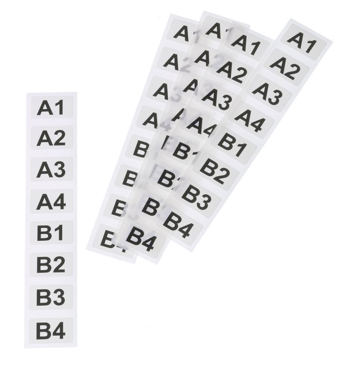 Etiquetas laminadas