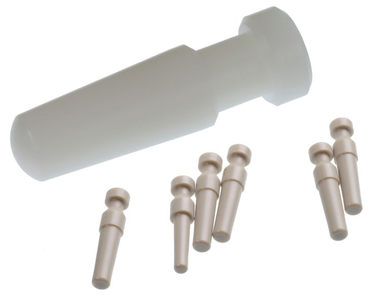 Stopper for the electrode opening on Professional VA/CVS instruments