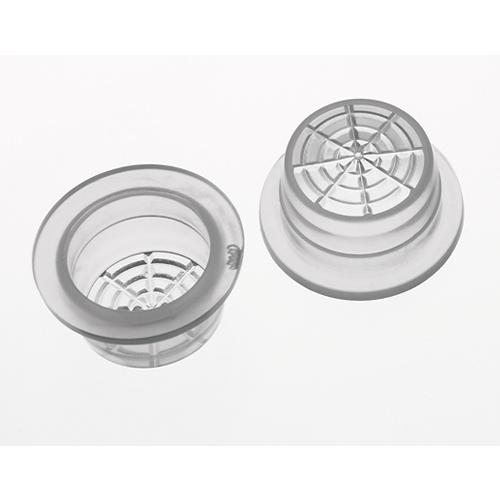 Stopper with perforation