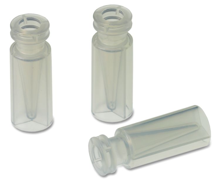 PP Vials 0.3 mL to IC Sample Center, 100 pieces