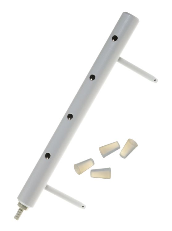 Abluftsammelrohr für Stabilitätsmessgeräte