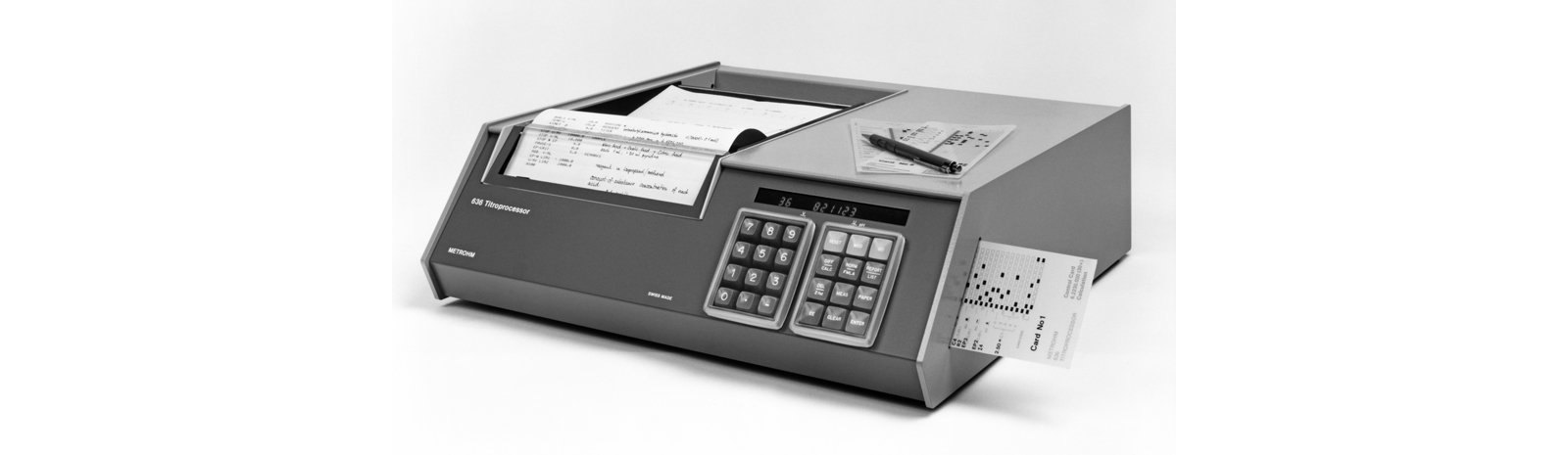 The Metrohm 636 Titroprocessor.