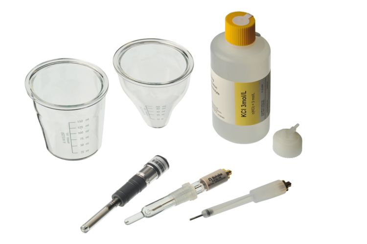 CVS electrode equipment with 2 mm platinum electrode for Professional VA/CVS instruments for intensive use