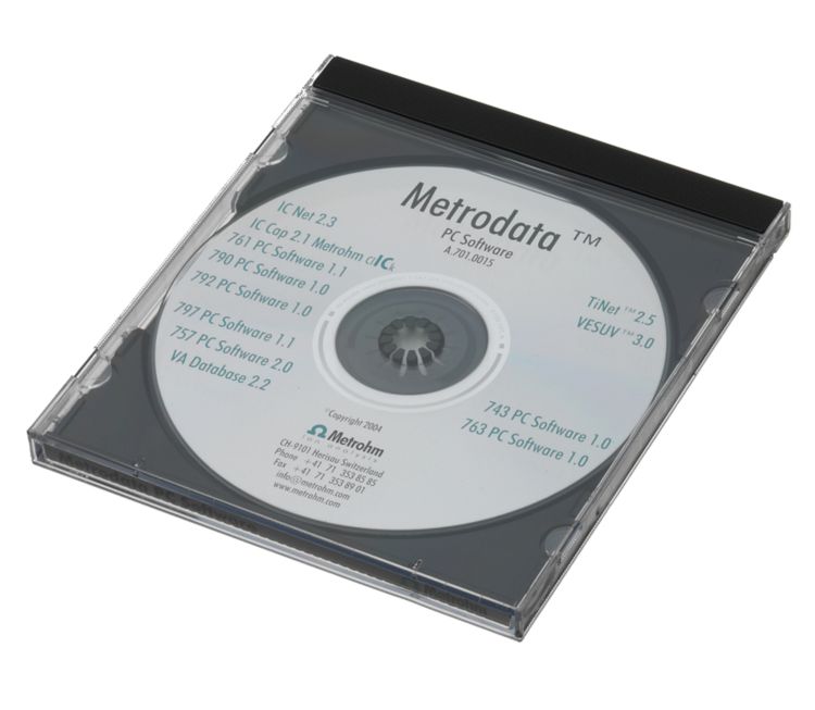 797 VA Computrace Software CD 1.3 | Metrohm