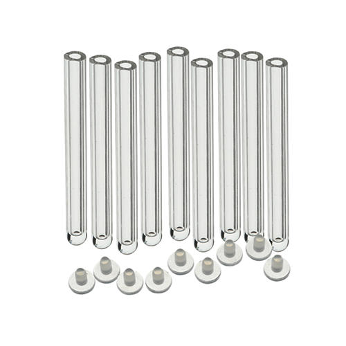 Disposable vials, 2 mm diameter, transmission