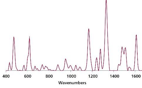 Overlaid, baselined, background-subtracted SERS spectra of EB in sugar with Misa and Au NPs.