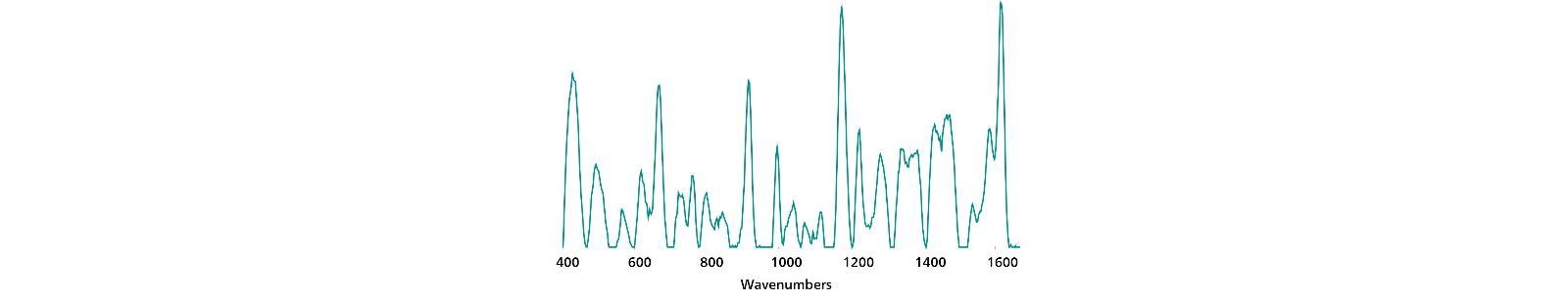 Standard Au NP SERS reference spectrum for Brilliant Blue.