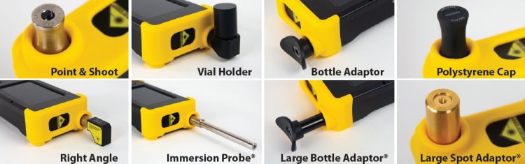 acessórios para o equipamento raman