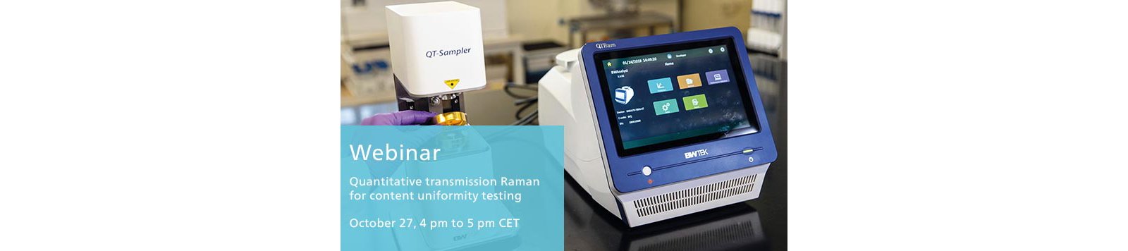 Webinar B&W Tek Transmission Raman