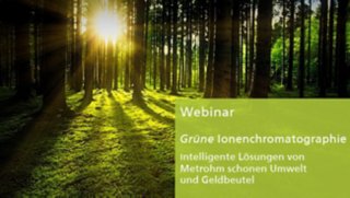 Gruene Ionenchromatographie