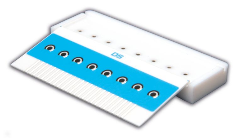 Magnetic support for format 8X Screen-Printed Electrodes