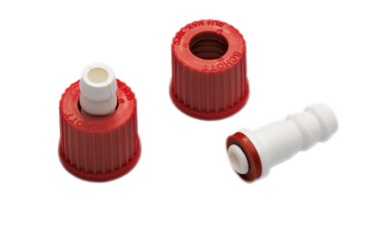 Conector de manguera de celda RRDE