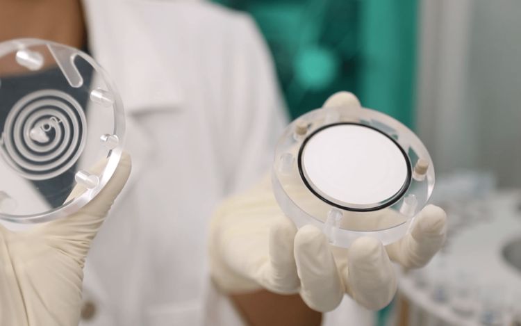When do I have to exchange the filtration membrane with Inline Ultrafiltration?
