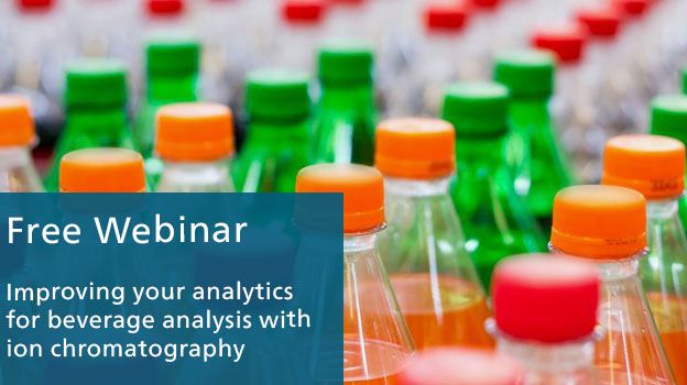 Webinar: Beverage analysis with ion chromatography