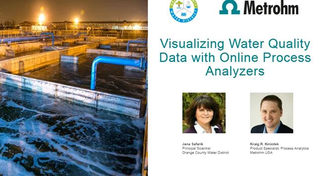 On-demand webinar: Visualize water quality data with online process analyzers